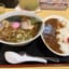 【朗報】この安っぽいラーメンとカレーセットを見てよ